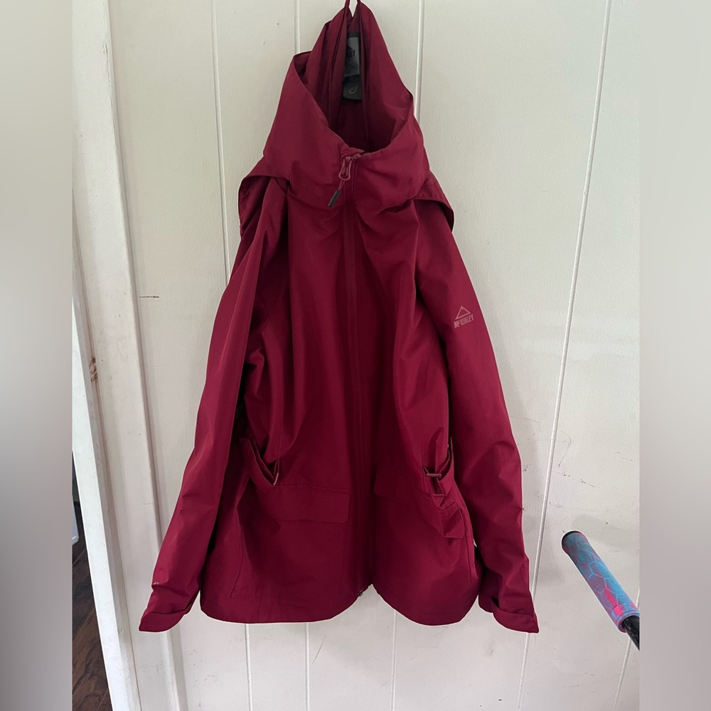 Mckinley Rain Coat - Women’s- Cranberry Red - Waterproof